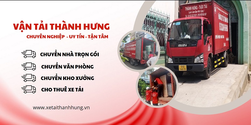 Dịch vụ chuyển nhà trọn gói quận 3 - Xe Tải Thành Hưng