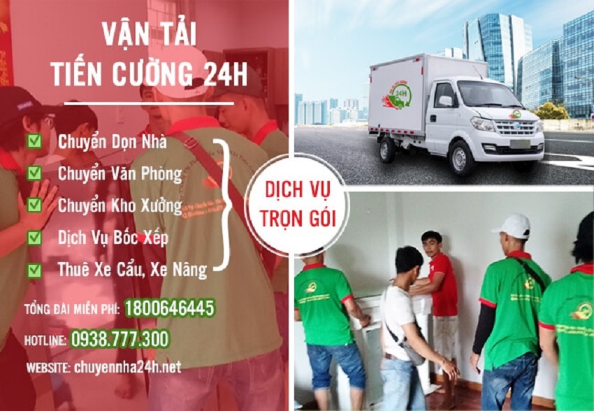 Chuyển nhà Quận 6 - Tiến Cường 24h