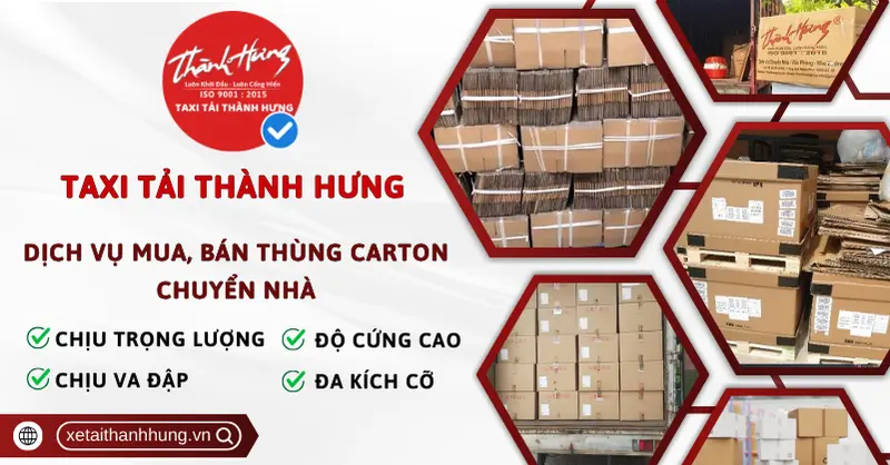 Mua bán thùng carton chuyển nhà tại Thành Hưng