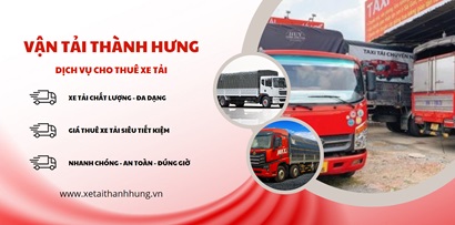 Cho thuê xe tải chở hàng tại TPHCM & Bảng giá mới (2024)