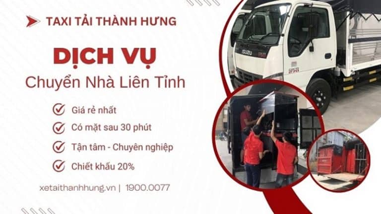 Dịch Vụ Chuyển Nhà Liên Tỉnh Trọn Gói, Giá Rẻ