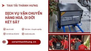 Dịch vụ vận chuyển, di dời két sắt chuyên nghiệp Tphcm