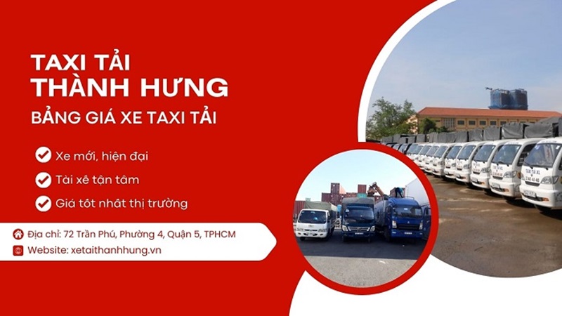 Bảng giá cho thuê xe tải nhỏ chở hàng tại Xe Tải Thành Hưng [09/2024]