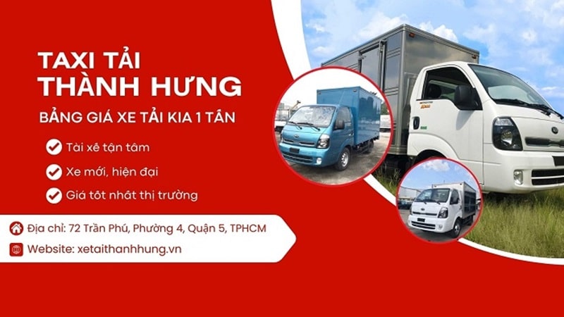 Bảng giá xe tải Kia 1 Tấn mới nhất tại Việt Nam (2025)