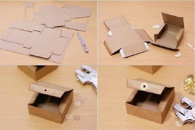 Xem ngay cách làm hộp giấy bằng bìa carton đơn giản tại nhà