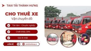 Cho thuê xe vận chuyển đồ giá rẻ, chất lượng tại TPHCM