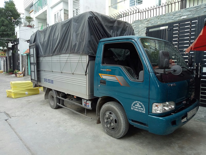 Thuê xe tải chở hàng KCN An Phước giá rẻ - uy tín