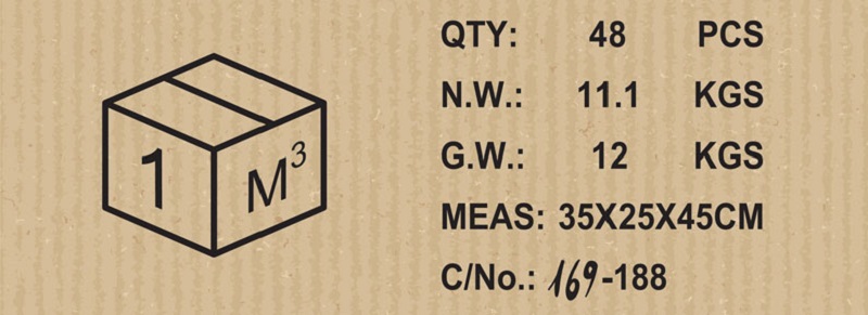 Shipping mark nghĩa là gì? Vị trí đặt của shipping mark trên thùng carton