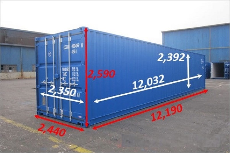 Container 45 feet cao