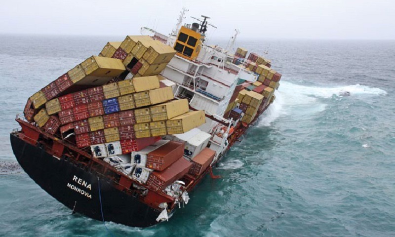 Những rủi ro khi vận chuyển hàng hóa trên biển