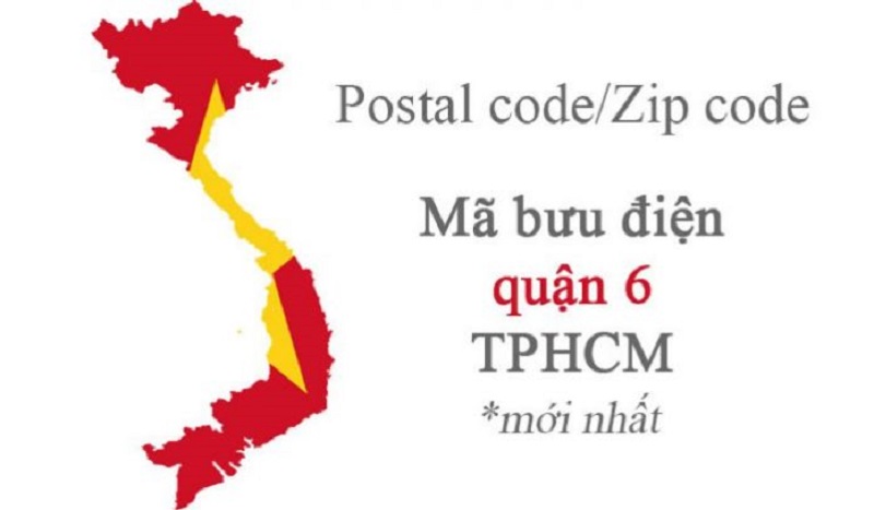 Mã bưu điện quận 6 - TPHCM