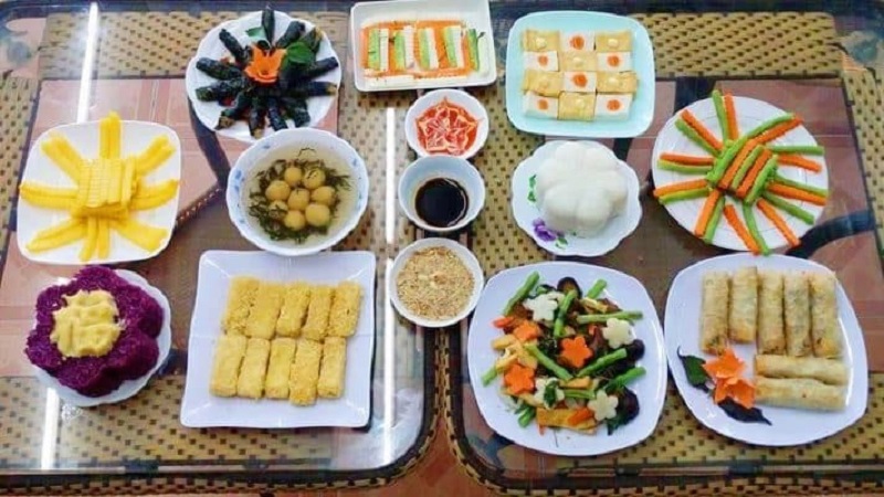 Mâm cúng chay về nhà mới bao gồm những món gì?