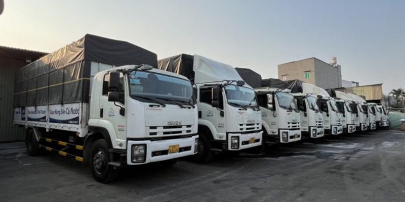 Cho thuê xe tải chở hàng KCN Phước Đông - Tây Ninh