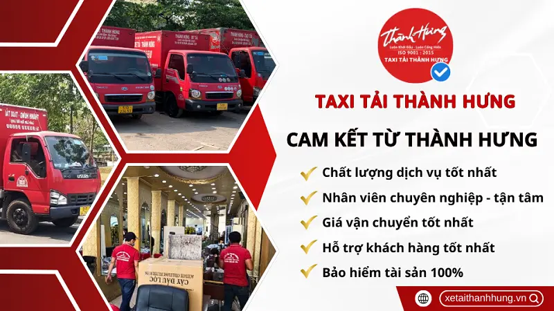 Cam kết chất lượng khi sử dụng dịch vụ tại Thành Hưng