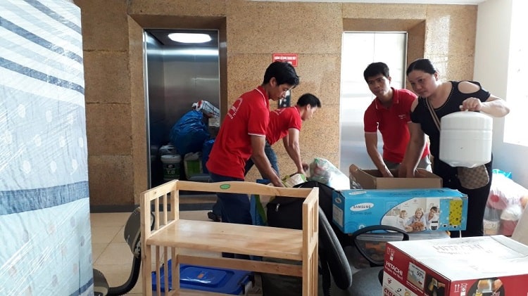 Thành Hưng chuyển chung cư cho hộ gia đình tại Thành Phố Hồ Chí Minh