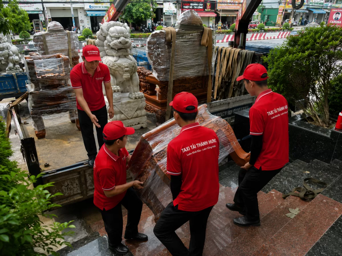 Dịch vụ chuyển nhà trọn gói tại Nhà Bè - Xe Tải Thành Hưng