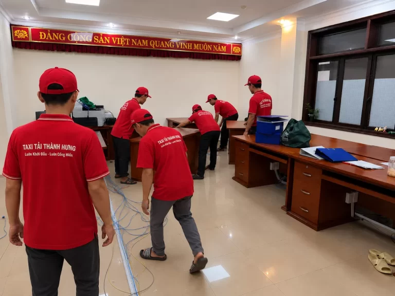 Dự án chuyển văn phòng Bảo hiểm Xã hội do Thành Hưng thực hiện