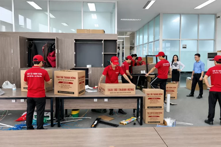 Dự án chuyển văn phòng PVcombank do Thành Hưng thực hiện